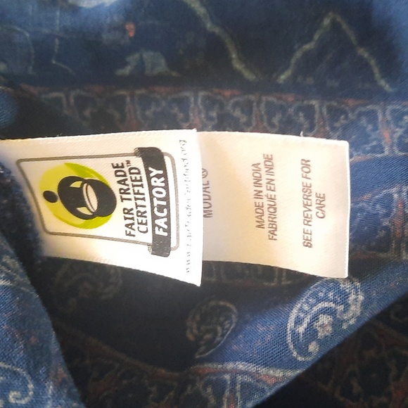 AVENTURA Navy Blue Dress with pockets - Picture 6 of 9